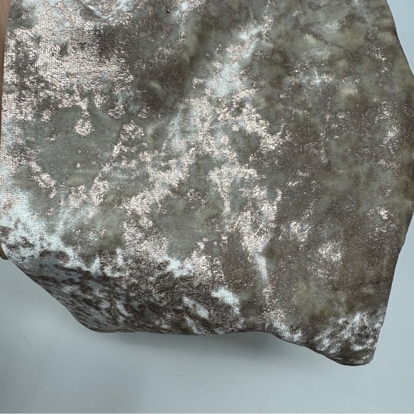 Mommy and Child Matching Grey Velvet and Rose Gold - Picture 7 of 9